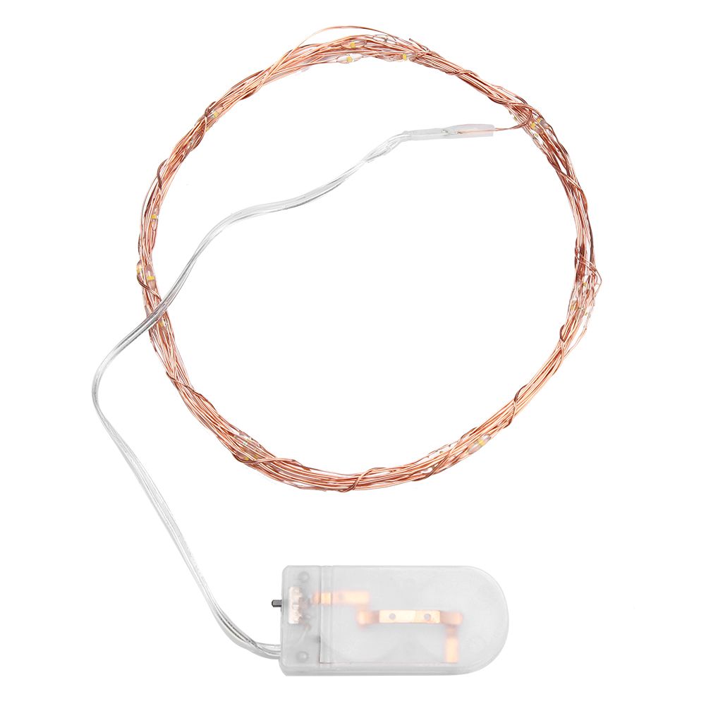 3m 30LEDs Copper Wire Battery Powered String Fairy Light Xmas Wedding Lamp DIY (Colorful)