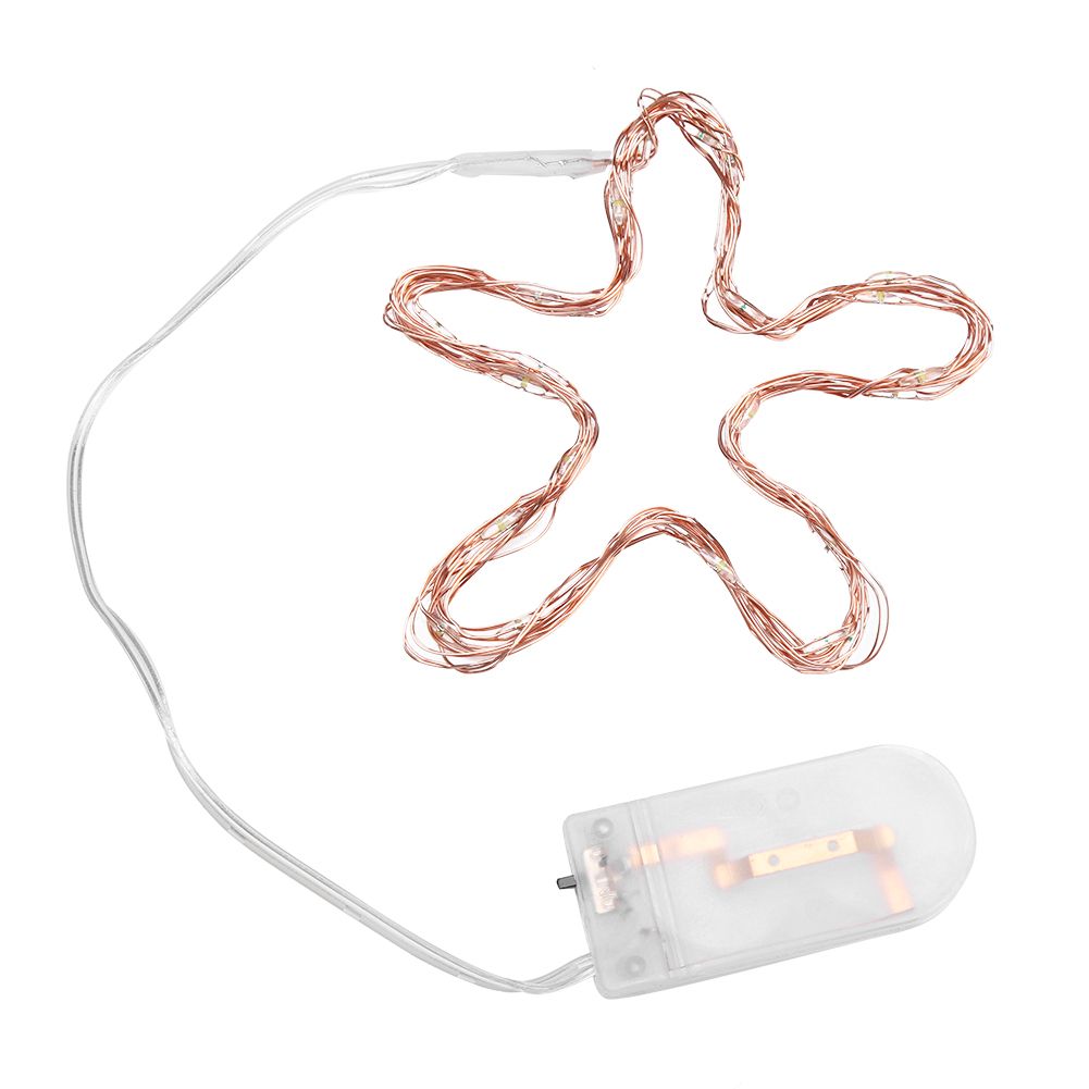 3m 30LEDs Copper Wire Battery Powered String Fairy Light Xmas Wedding Lamp DIY (Colorful)