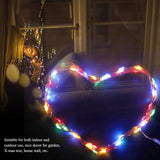 3m 30LEDs Copper Wire Battery Powered String Fairy Light Xmas Wedding Lamp DIY (Colorful)