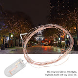 3m 30LEDs Copper Wire Battery Powered String Fairy Light Xmas Wedding Lamp DIY (Colorful)