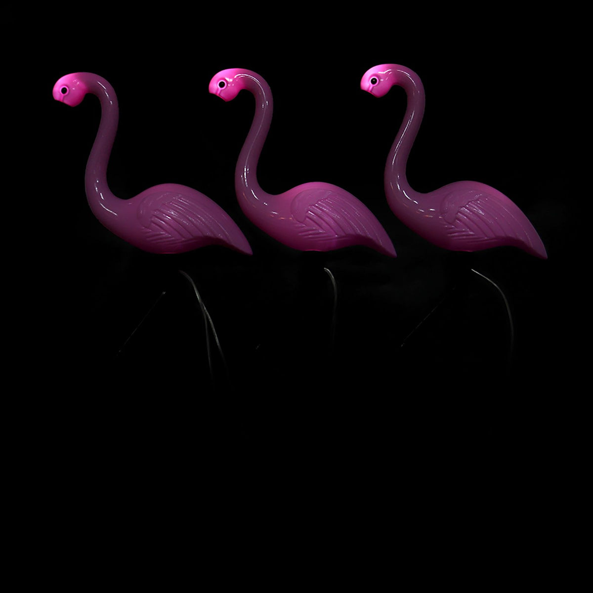 3 In 1 LED Flamingo Solar Power Light for Outdoor Waterproof Yard Garden Lawn Lamp