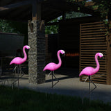 3 In 1 LED Flamingo Solar Power Light for Outdoor Waterproof Yard Garden Lawn Lamp - Extra Image