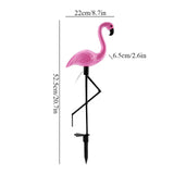 3 In 1 LED Flamingo Solar Power Light for Outdoor Waterproof Yard Garden Lawn Lamp - Extra Image