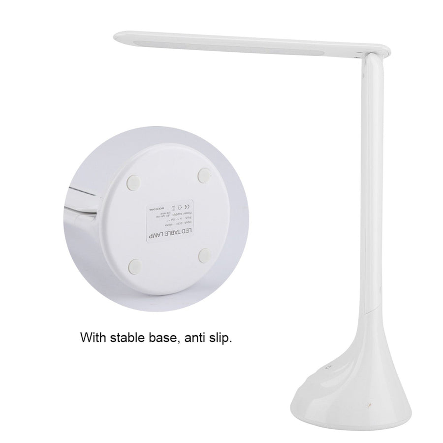 Rechargeable Folding LED Light Desk Table Desktop Lamp Eye Care for Reading Study Lighting