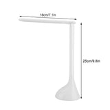 Rechargeable Folding LED Light Desk Table Desktop Lamp Eye Care for Reading Study Lighting