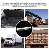 72LED Lamp Tube Auto Repair Carriage Fluorescent Light Low Voltage 12V-85V