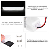 72LED Lamp Tube Auto Repair Carriage Fluorescent Light Low Voltage 12V-85V