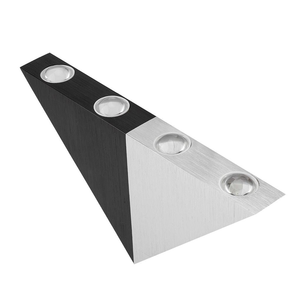 AC85-265V 5W LED Wall Light Triangle Sconce Lamp for Home Bedroom Bar Cafe Cold White