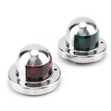 Boat Navigation 12V Marine Yacht Light LED Bow Side Lights Pontoons Sailing Signal Lamp