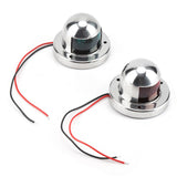 Boat Navigation 12V Marine Yacht Light LED Bow Side Lights Pontoons Sailing Signal Lamp - 45-Degree Angle
