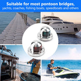 Boat Navigation 12V Marine Yacht Light LED Bow Side Lights Pontoons Sailing Signal Lamp