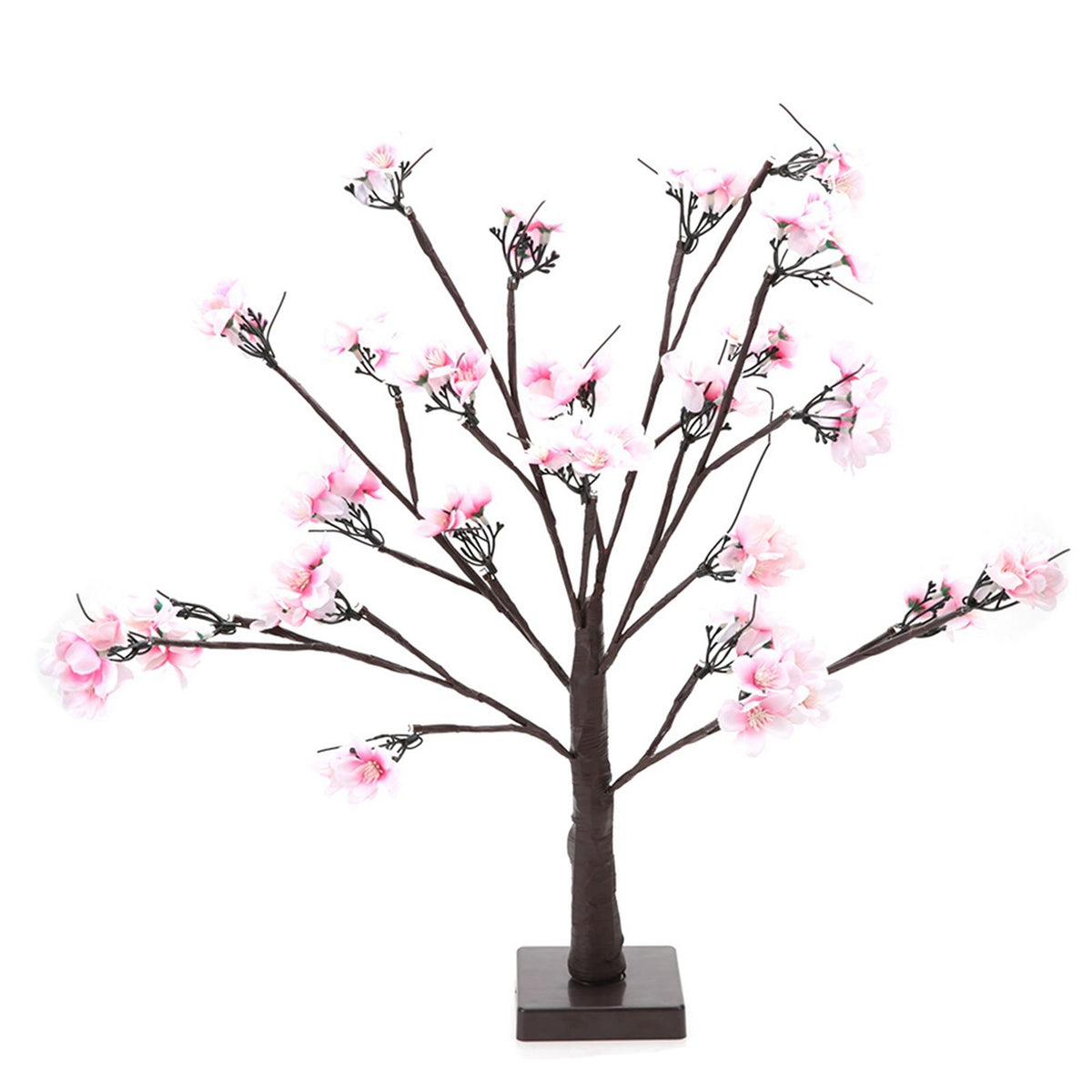 Indoor 24pcs LED Cherry Tree Shape Lamp Home Party Decor Light