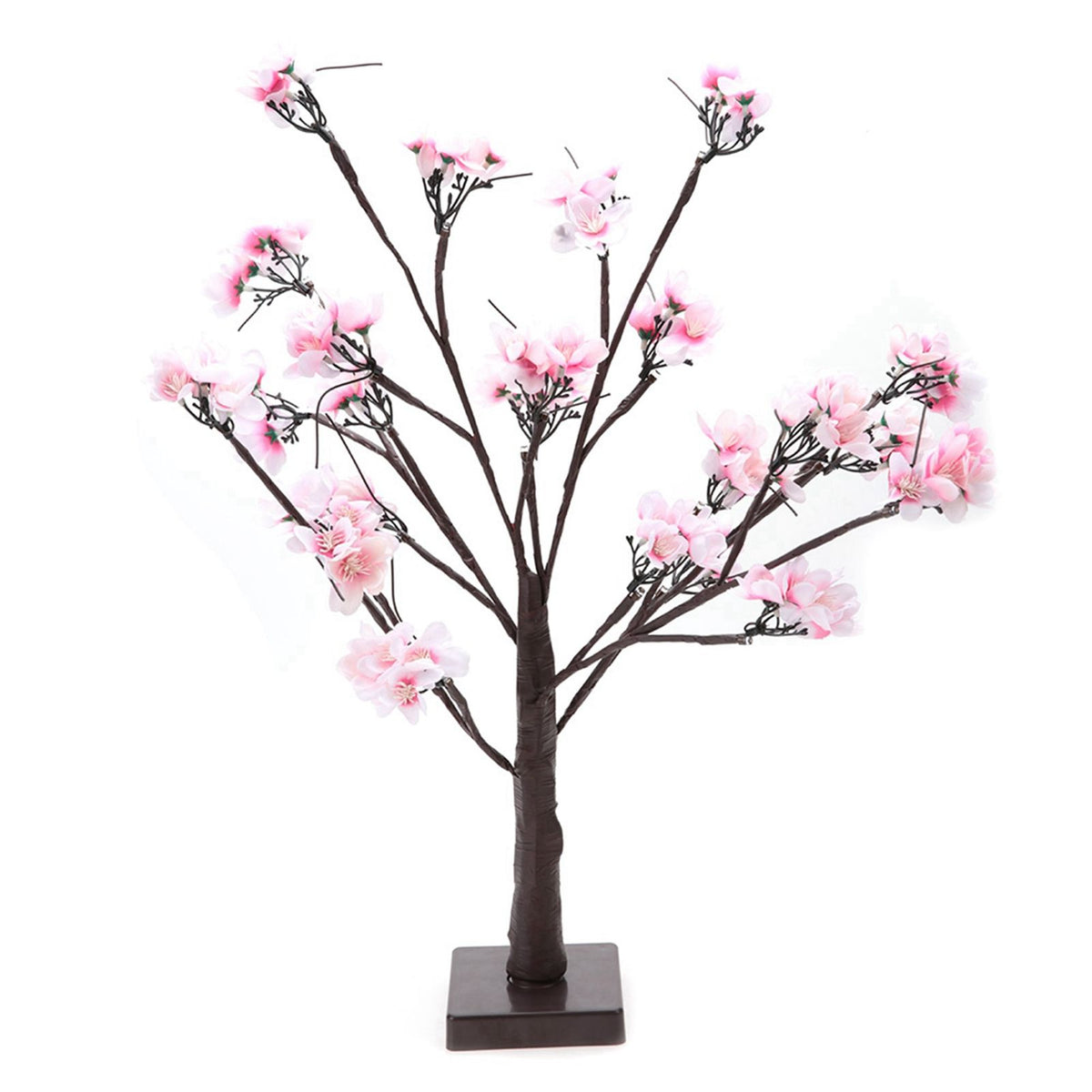 Indoor 24pcs LED Cherry Tree Shape Lamp Home Party Decor Light