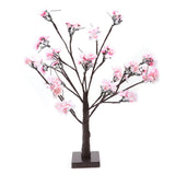 Indoor 24pcs LED Cherry Tree Shape Lamp Home Party Decor Light - Side View