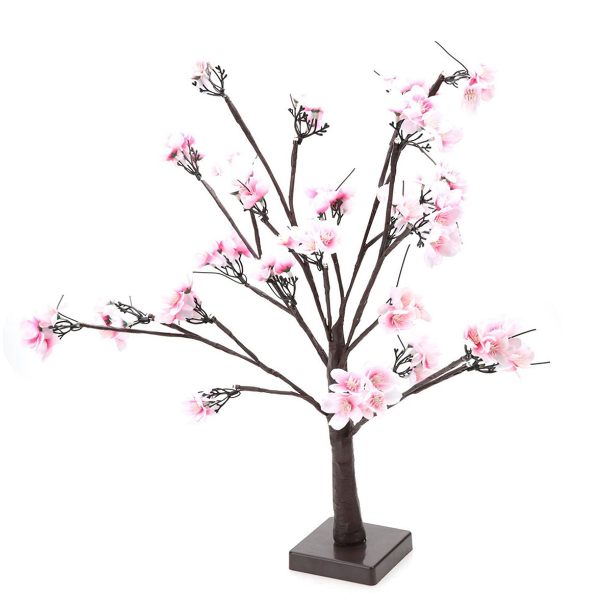 Indoor 24pcs LED Cherry Tree Shape Lamp Home Party Decor Light