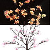Indoor 24pcs LED Cherry Tree Shape Lamp Home Party Decor Light