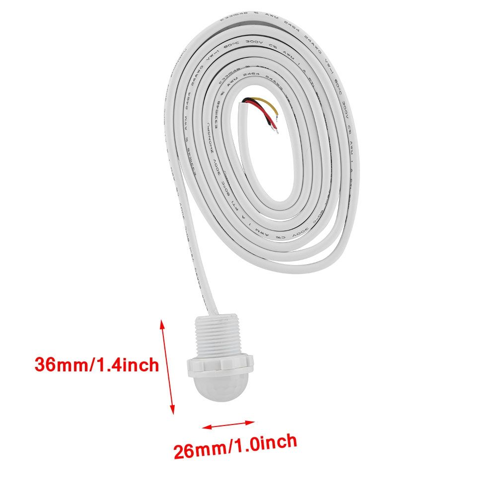 DC5-24V Infrared Human Body Induction Motion Sensor Switch for Corridors Bathrooms