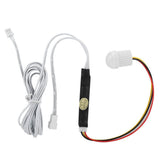 DC5-24V 1.5A Mini Adjustable Infrared Sensor Human Body Induction Switch for Light - Front View
