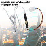 DC5-24V 1.5A Mini Adjustable Infrared Sensor Human Body Induction Switch for Light - Close-Up Angle