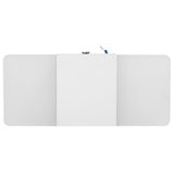 LED Acrylic Indoor Room Wall Mounted Sconce Light Bed Night Lamp (Warm Light & White L)