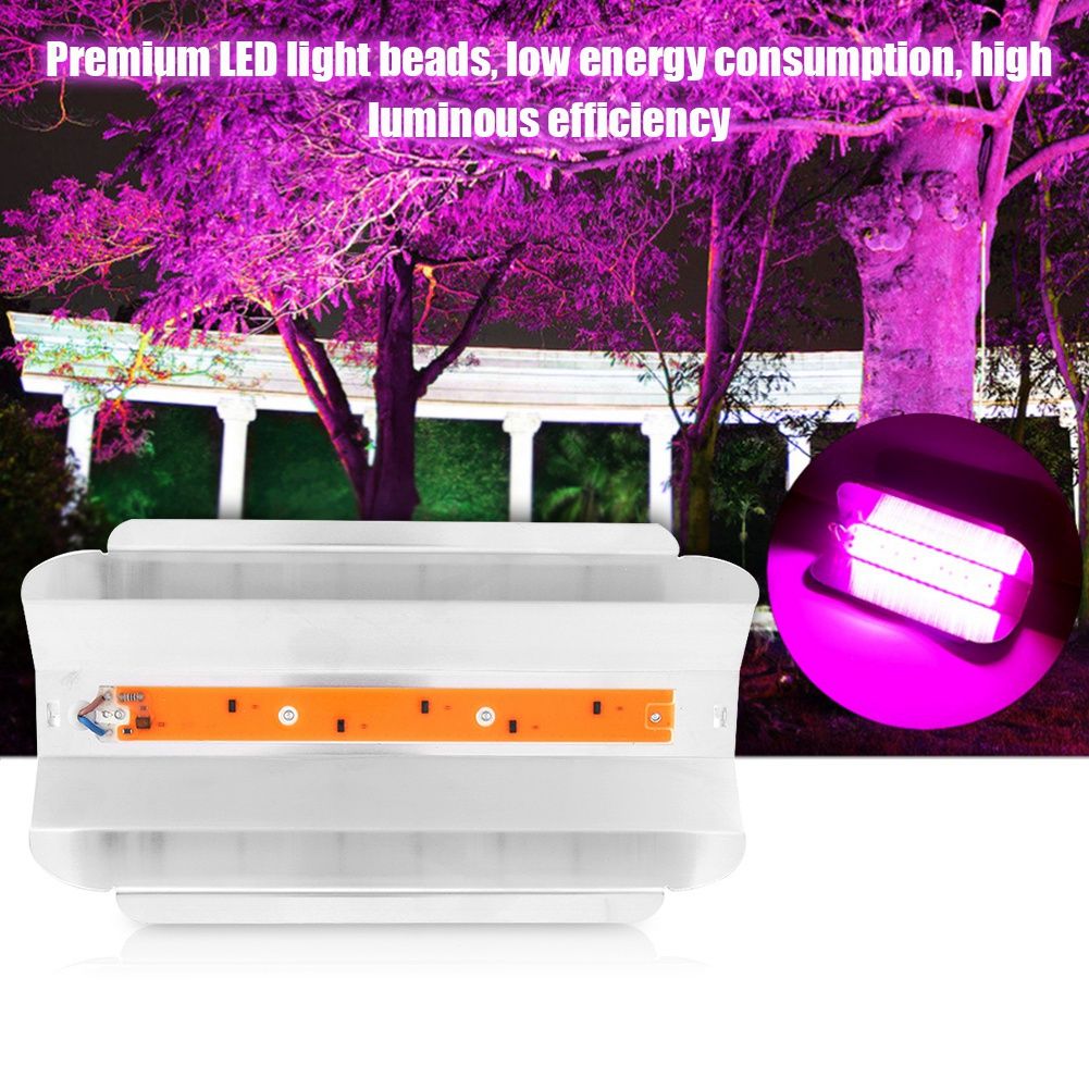 220V 50W Indoor Plants COB LED Growing Light Full Spectrum Plant Grow Lamp