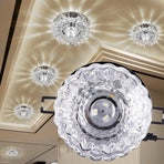 3W LED Ceiling Recessed Downlight Lighting Fixture Lamp Spot Light Home Decoration White Light