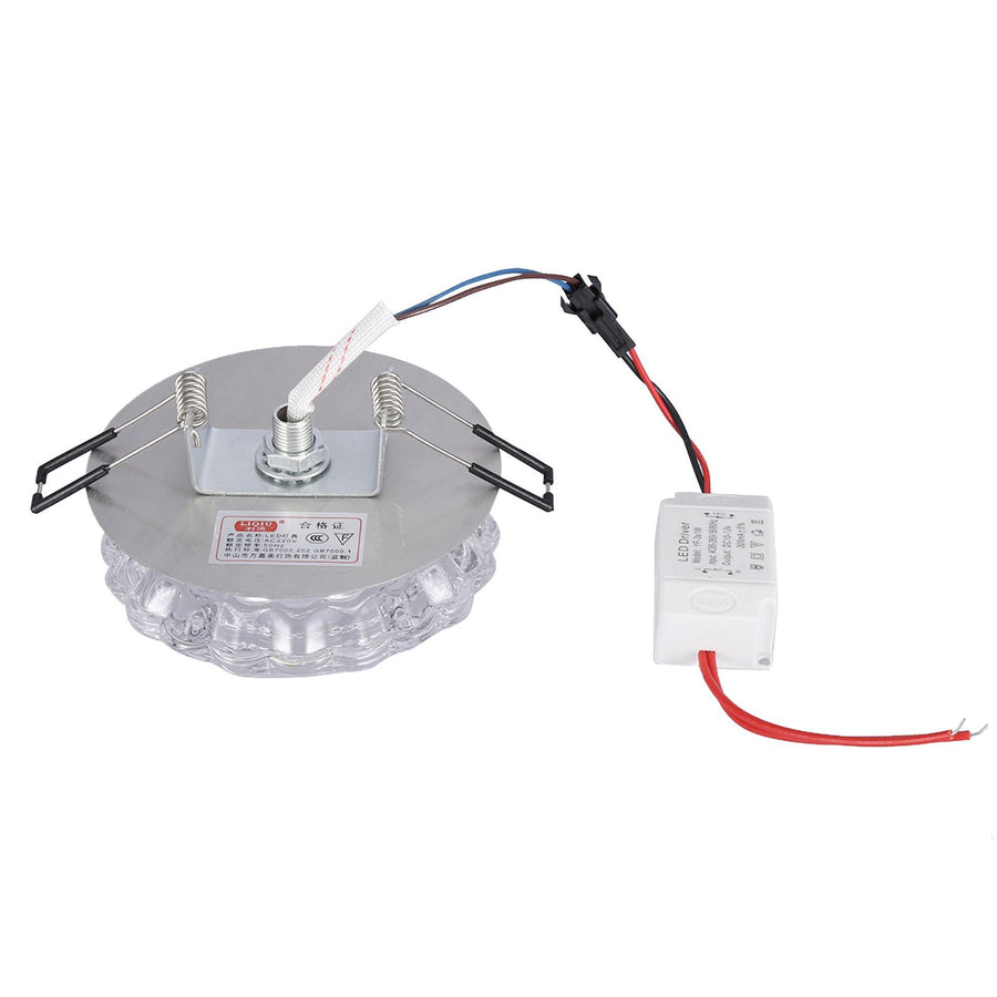 3W LED Ceiling Recessed Downlight Lighting Fixture Lamp Spot Light Home Decoration White Light