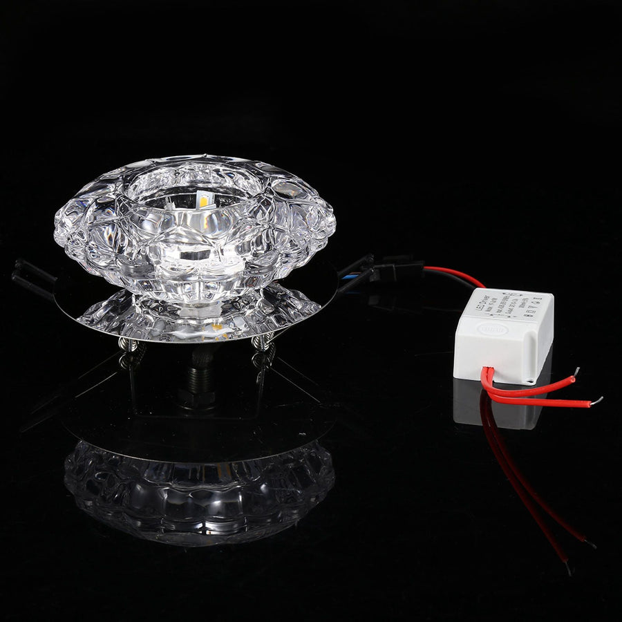 3W LED Ceiling Recessed Downlight Lighting Fixture Lamp Spot Light Home Decoration White Light