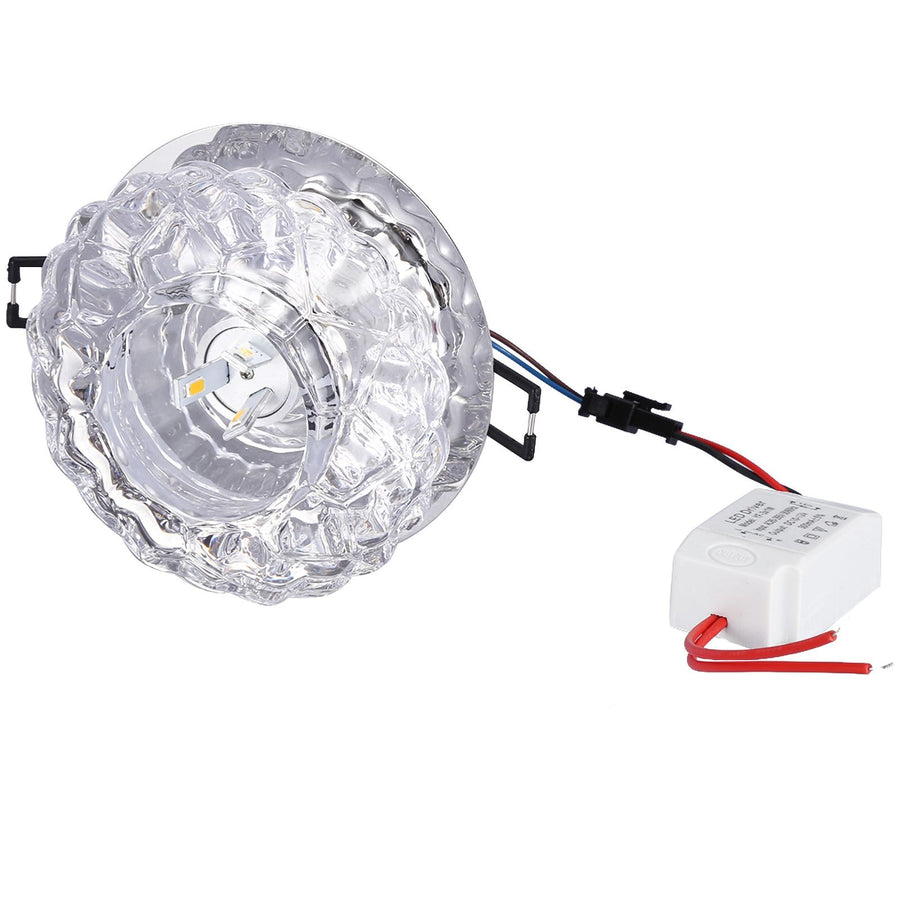 3W LED Ceiling Recessed Downlight Lighting Fixture Lamp Spot Light Home Decoration White Light