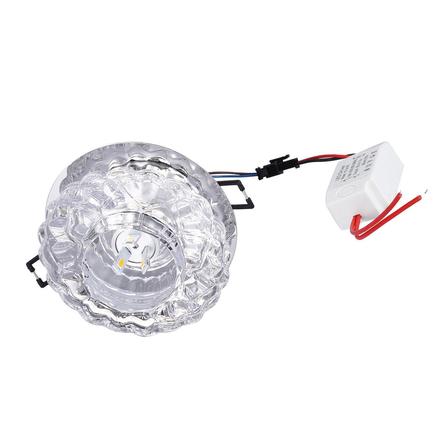 3W LED Ceiling Recessed Downlight Lighting Fixture Lamp Spot Light Home Decoration White Light