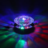 3W LED Ceiling Recessed Downlight Lighting Fixture Lamp Spot Light Home Colorful Light