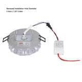 3W LED Ceiling Recessed Downlight Lighting Fixture Lamp Spot Light Home Colorful Light - Extra Image
