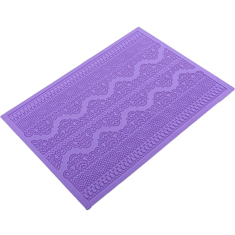 Silicon Baking Mat Sheet Pastry Baking Tool Reusable Cake Lace Mat Decorative Molds for Pudding Pastry