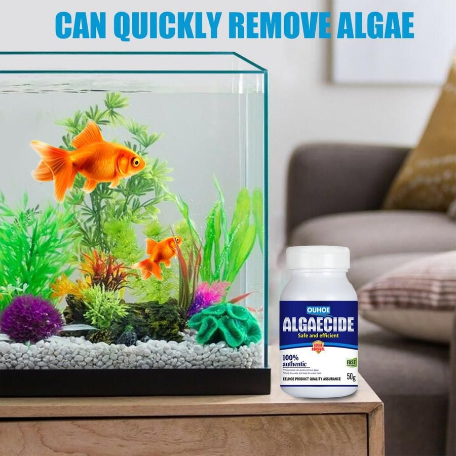 50g Aquarium Algaecide Algae Control Moss Remover for Pond Fish Tank