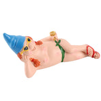 Garden Goblin Art Decoration Funny Elf Statue Resin Dwarf Naughty Garden Statue for Home Garden Decoration