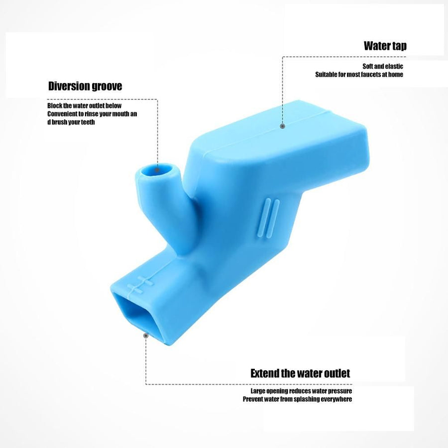 2Pcs Kitchen Faucet Extender Tap Extender Sink Extension Tap Extension Attachment for Children Babies
