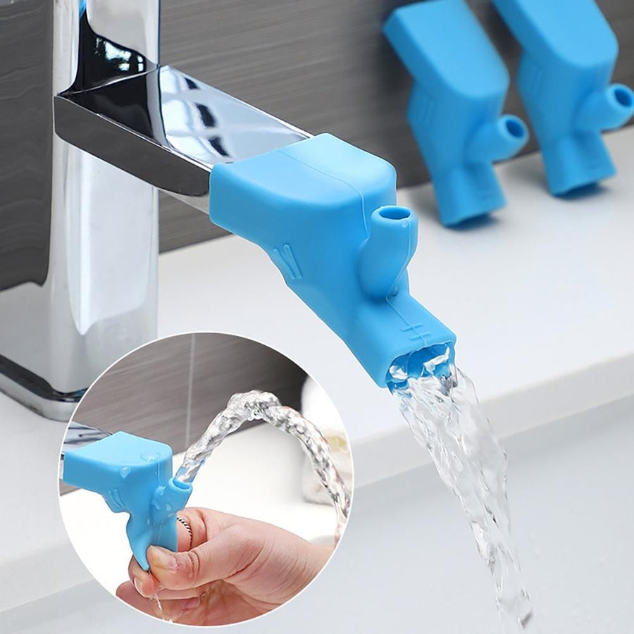 2Pcs Kitchen Faucet Extender Tap Extender Sink Extension Tap Extension Attachment for Children Babies