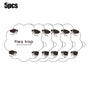 5PCS Flea Trap Stickers Sticky Fly Traps Pumpkin Shaped Flea Traps for Home Bedroom