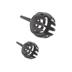 10 Pieces Bonsai Fertilizer Box Automatic Planting Fertilizers Baskets Plastic Claw Shaped Fertilization Control Container