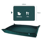 Plant Transplanting Mat Waterproof Indoor Repotting Mat Work Pad for Bonsai Succulent Potting