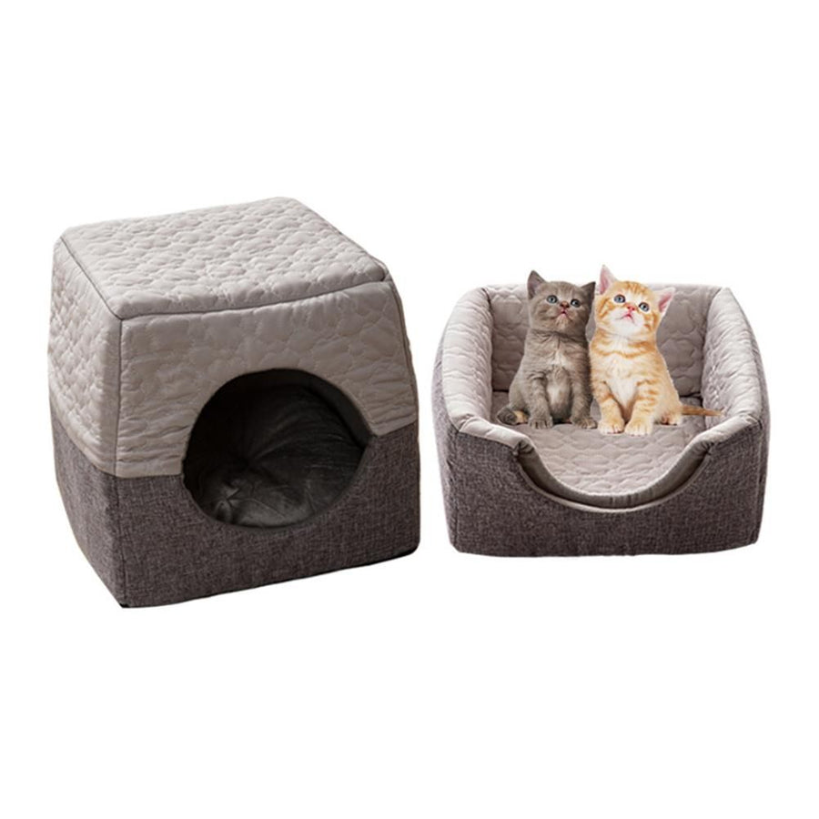 Pet Nest Semi Enclosed Cat House Pet Room Pet Cat Sleeping Nest Four Seasons Home Window Sleeping Bed
