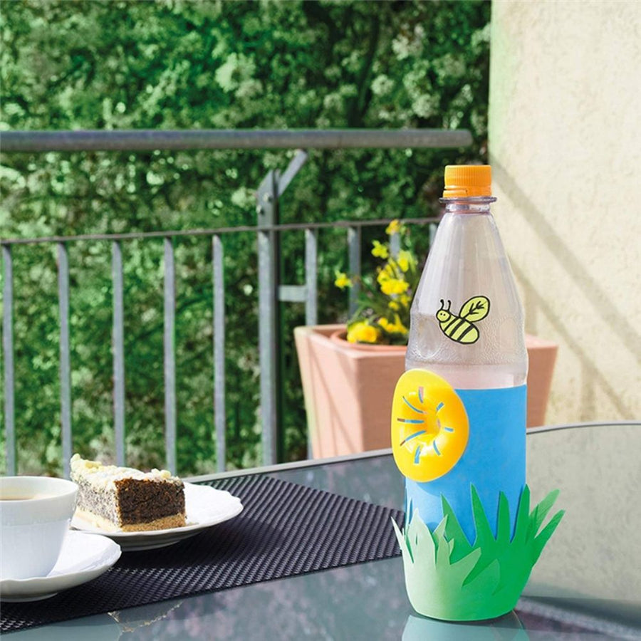 10PCS Bee Trap Flower Shaped Insect Catcher Bee Catcher Hanging Yellow Funnel Trap