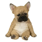 French Bulldog Statue Dog Figurine Resin Ornament for Outdoor Or Indoor Decor