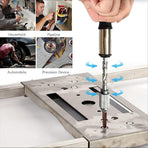 Push Pull Ratchet Screwdriver Adjustment Spiral Ratchet Screwdriver with 5 Replaceable Heads