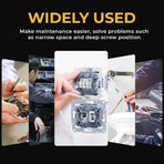 Push Pull Ratchet Screwdriver Adjustment Spiral Ratchet Screwdriver with 5 Replaceable Heads