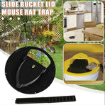 Mice Trap Reusable Bucket Lid Mouse Rat Trap Household Rat Catcher Humane Outdoor Indoor Rat Trap