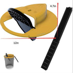 Mice Trap Reusable Bucket Lid Mouse Rat Trap Household Rat Catcher Humane Outdoor Indoor Rat Trap