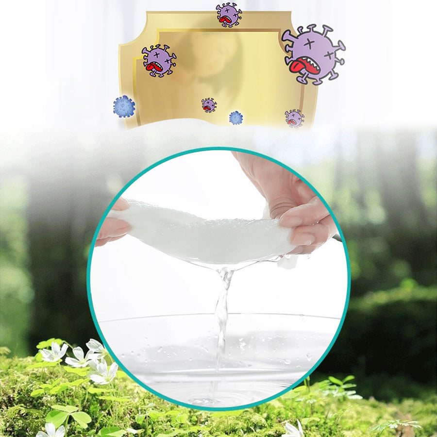 3 Bags Disposable Compressed Face Towel Portable Soft Cotton Face Cleaning Towel