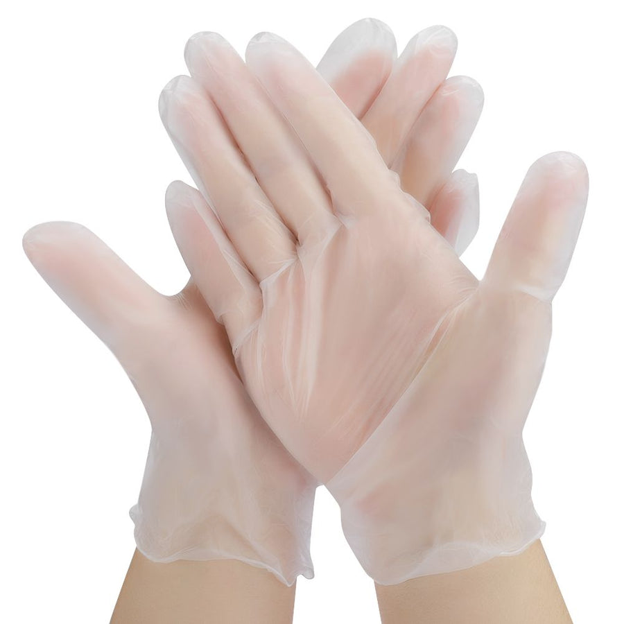 100pcs Disposable Latex Gloves Punch Resistant Protective Hands ProtectionS