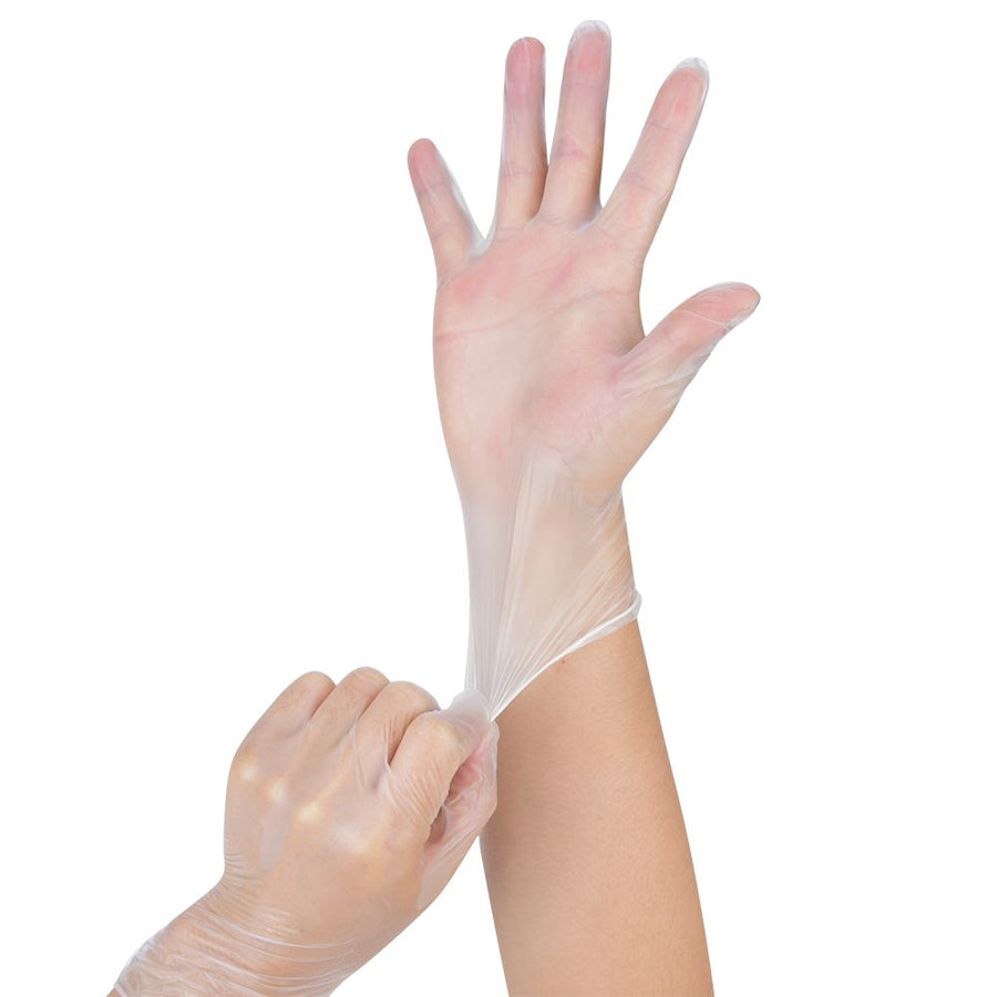 100pcs Disposable Latex Gloves Punch Resistant Protective Hands ProtectionS